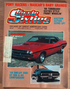 CLASSIC SIXTIES 1984 FEB - '66 GT350/GT500/GT500KR